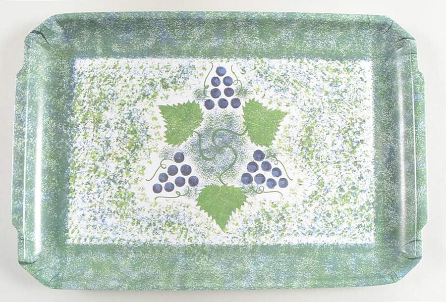 Vineyard 13" Melamine Sandwich Tray by Poole Pottery-1