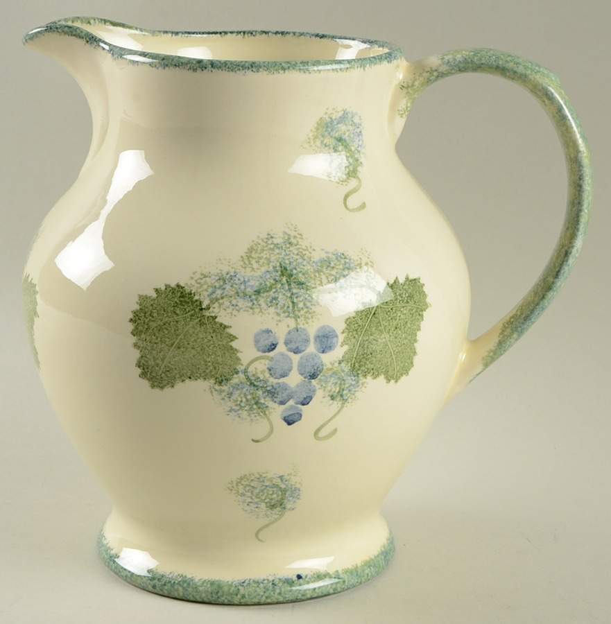 Vineyard 87 Oz Pitcher by Poole Pottery-1