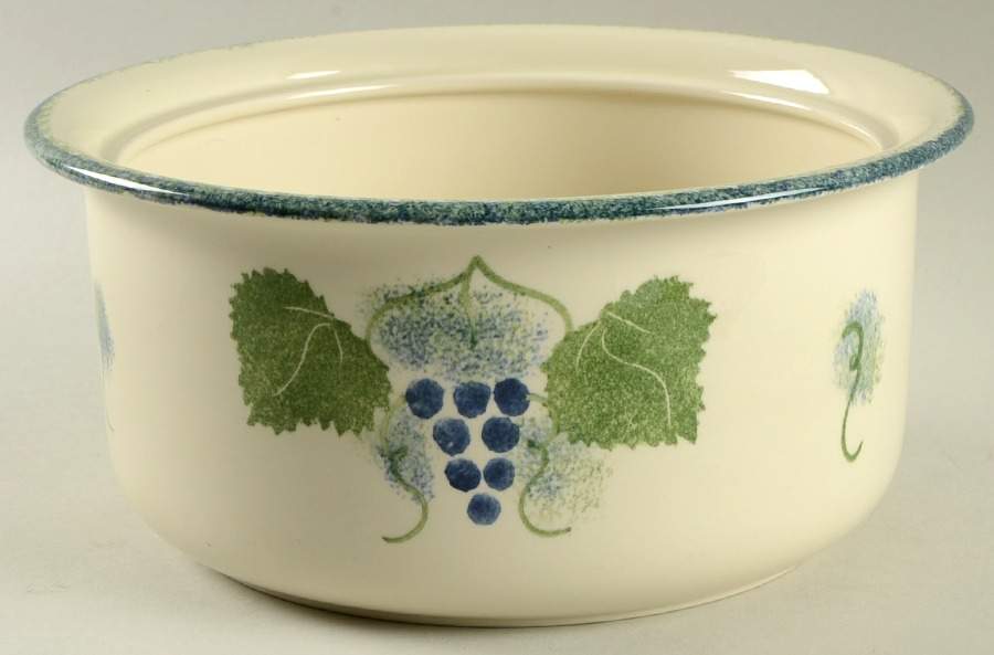 Vineyard 2.5 Qt Round Casserole No Lid by Poole Pottery-1