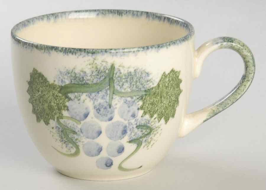 Vineyard Flat Cup by Poole Pottery-1