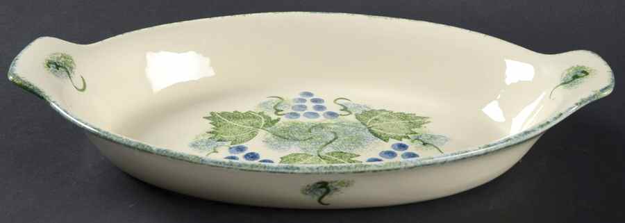 Vineyard 12" Augratin by Poole Pottery-1