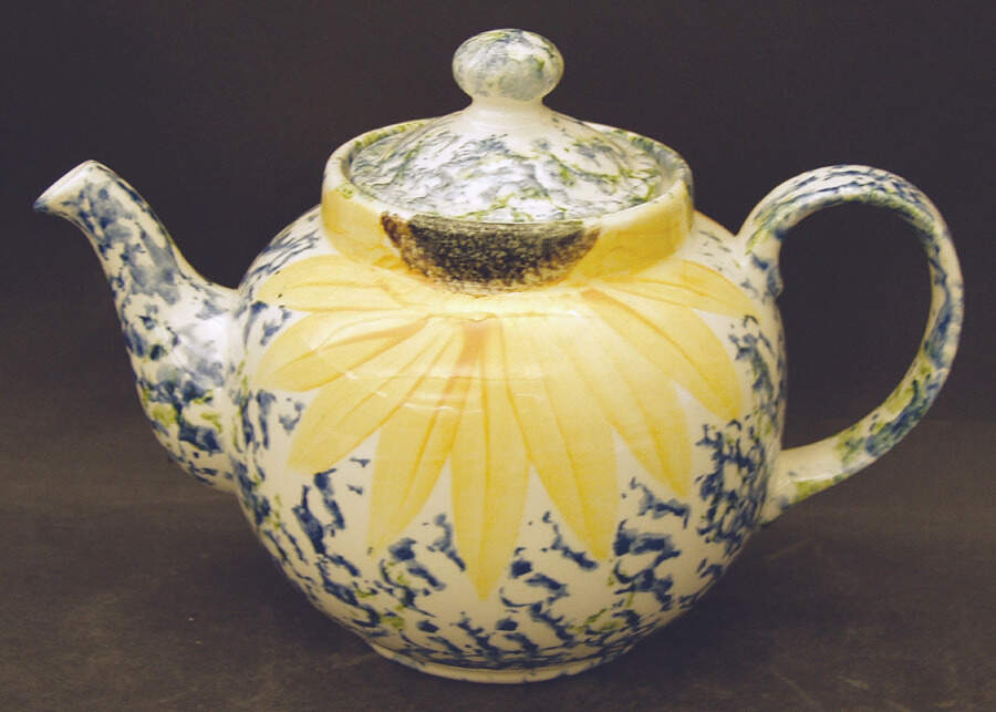 Vincent Teapot & Lid by Poole Pottery-1