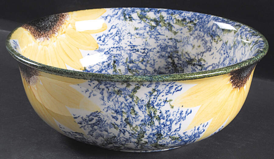 Vincent 10" Large Salad Serving Bowl by Poole Pottery-1