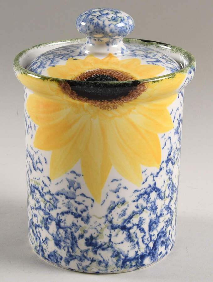 Vincent 7" Storage Jar & Lid by Poole Pottery-1