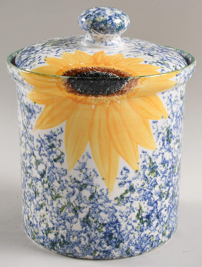 Vincent Cookie Jar & Lid by Poole Pottery-1