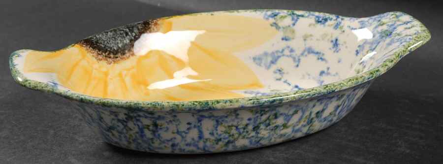 Vincent 9" Augratin by Poole Pottery-1
