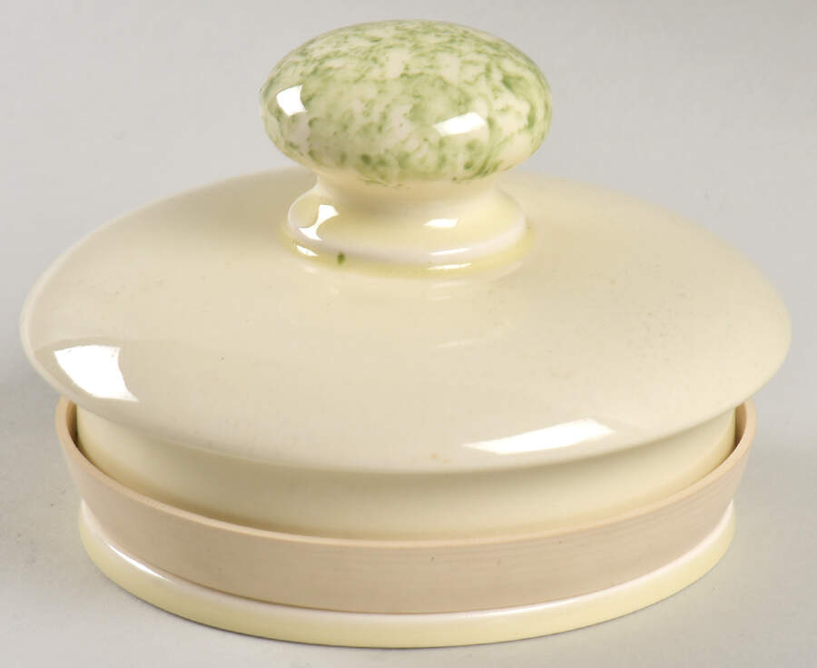 Winter Vine Lid for 7" Storage Jar by Poole Pottery-1