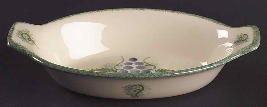 Winter Vine 9" Augratin by Poole Pottery-1