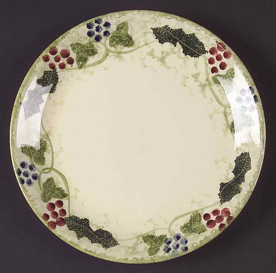 Winter Vine Salad Plate by Poole Pottery-1