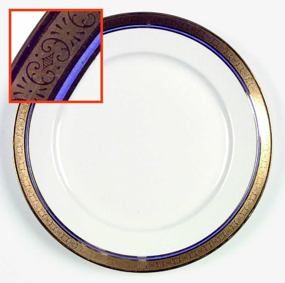 1107 Dinner Plate by Pope Gosser-1