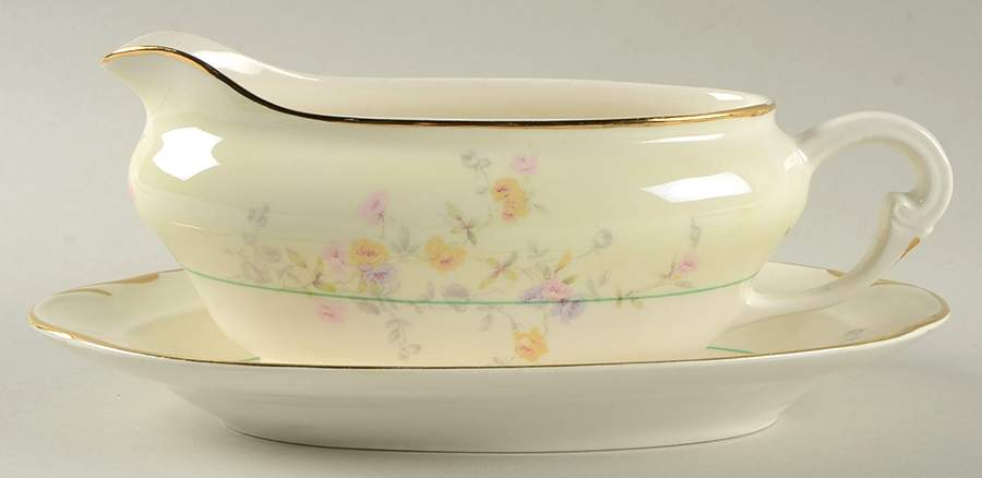 1126 Gravy Boat & Underplate/Relish by Pope Gosser-1
