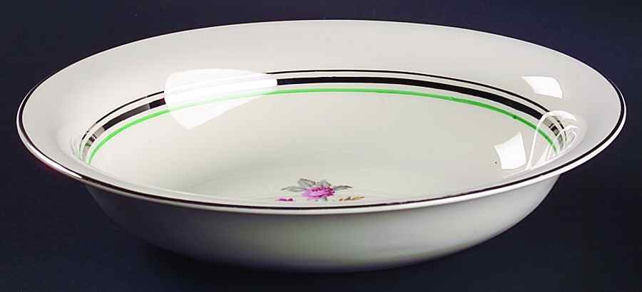 1219 10" Oval Vegetable Bowl by Pope Gosser-1