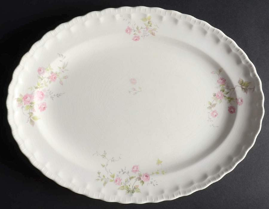 3159 13" Oval Serving Platter by Pope Gosser-1