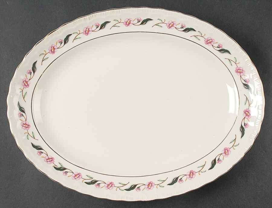 3204 13" Oval Serving Platter by Pope Gosser-1