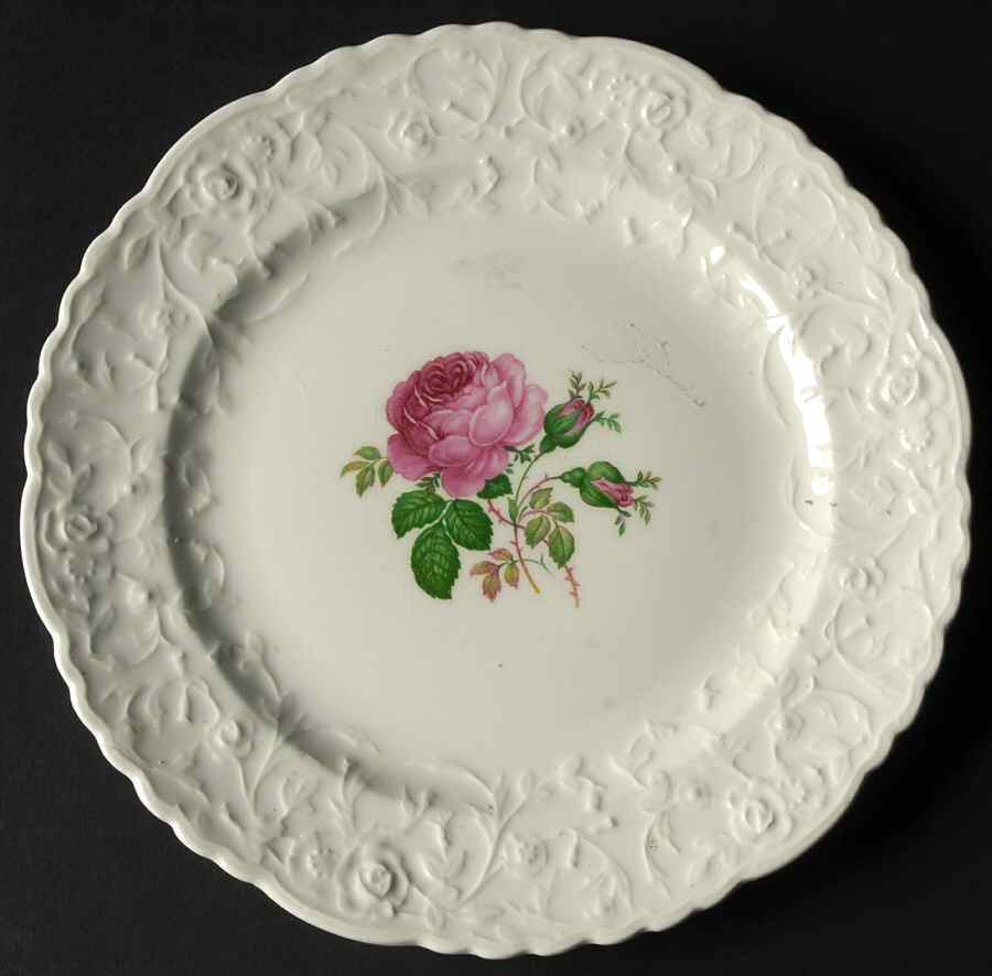 Bilton Rose Salad Plate by Pope Gosser-1