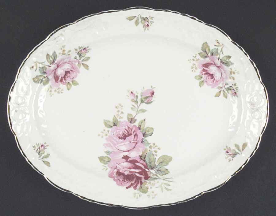 5078 11" Oval Serving Platter by Pope Gosser-1