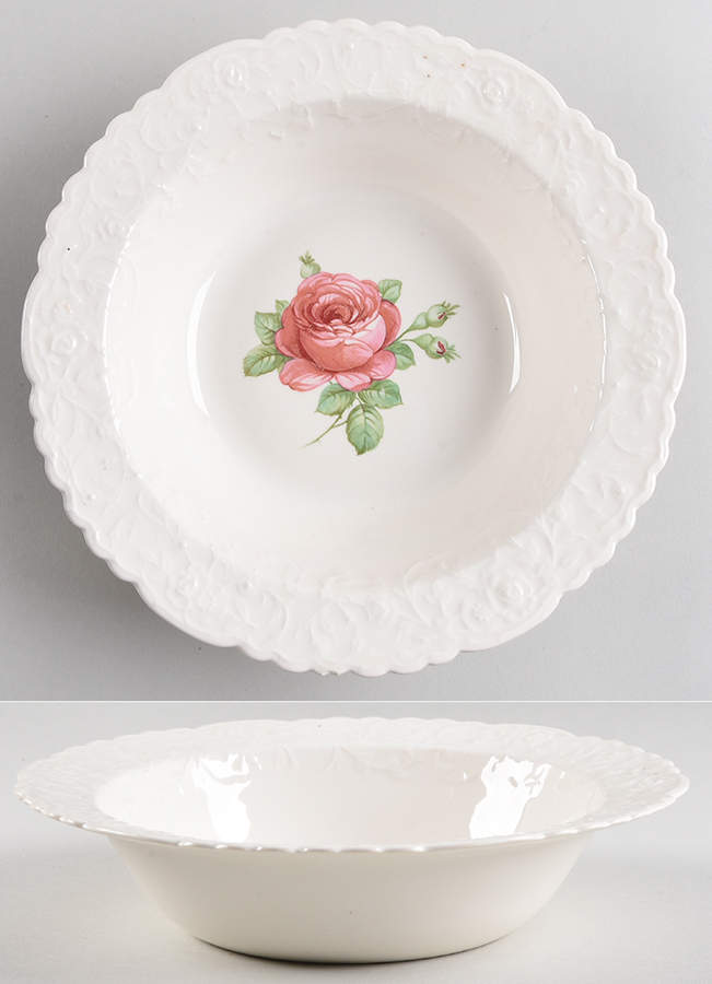 American Beauty 9" Round Vegetable Bowl by Pope Gosser-1