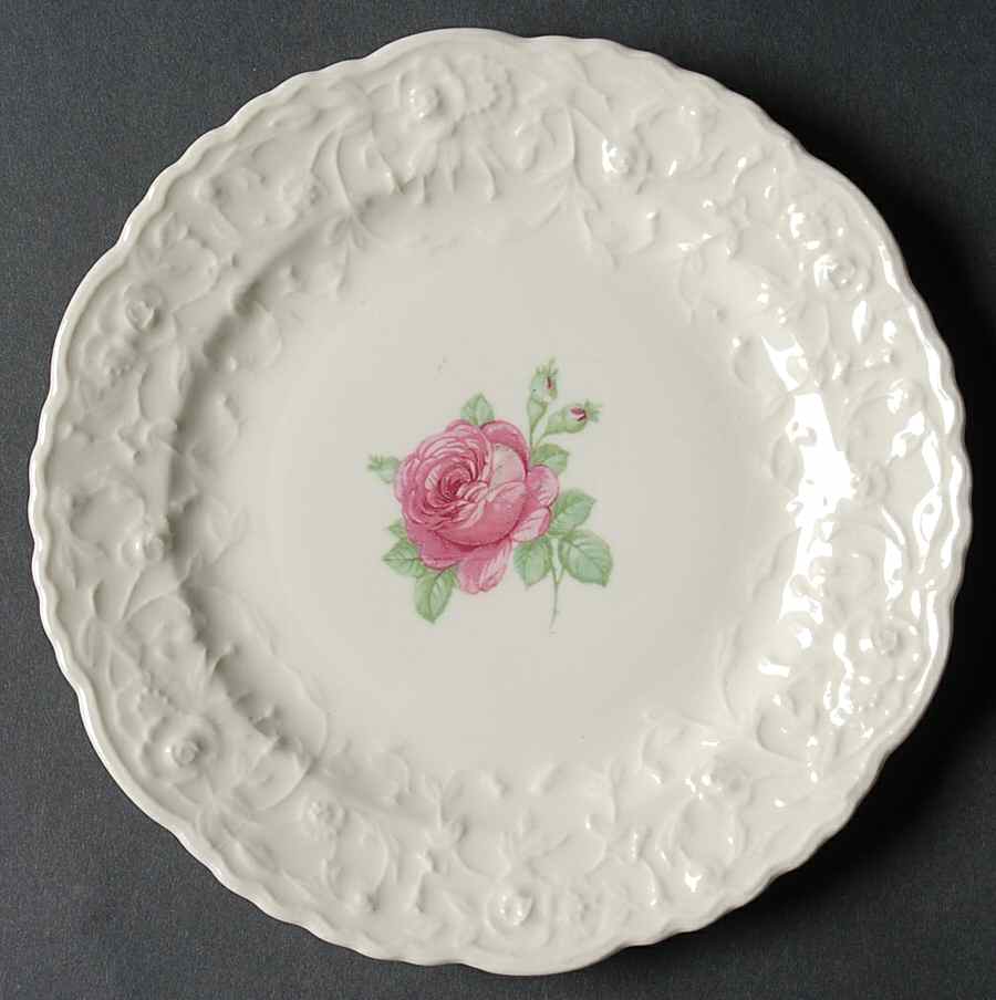 American Beauty Bread & Butter Plate by Pope Gosser-1