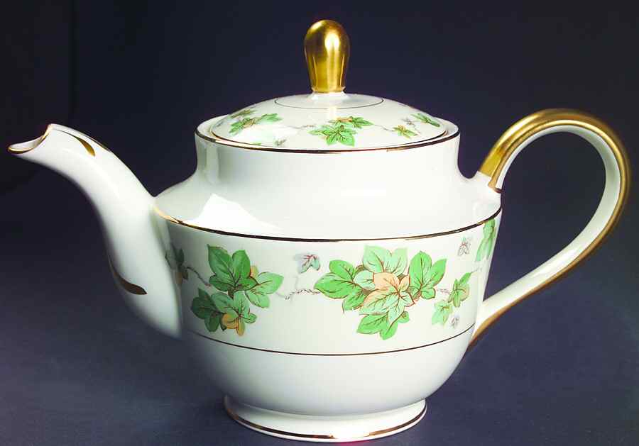 American Ivy Teapot & Lid by Pope Gosser-1