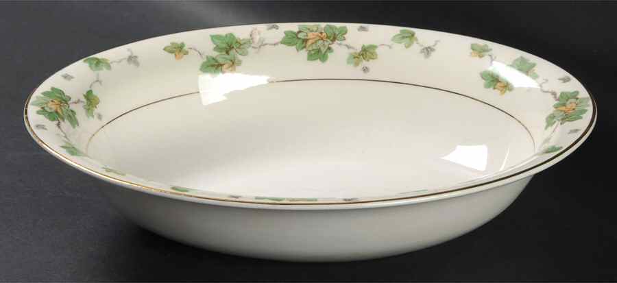American Ivy 10" Oval Vegetable Bowl by Pope Gosser-1