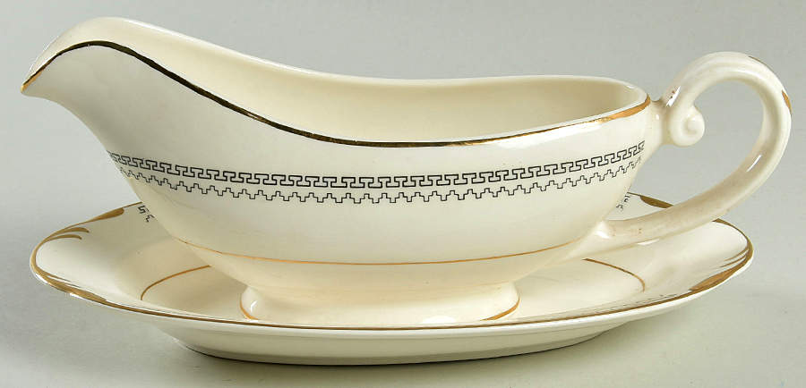 Arvilla Gravy Boat & Underplate/Relish by Pope Gosser-1