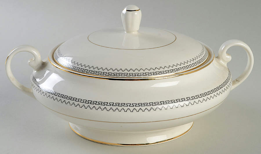 Arvilla Round Covered Vegetable by Pope Gosser-1