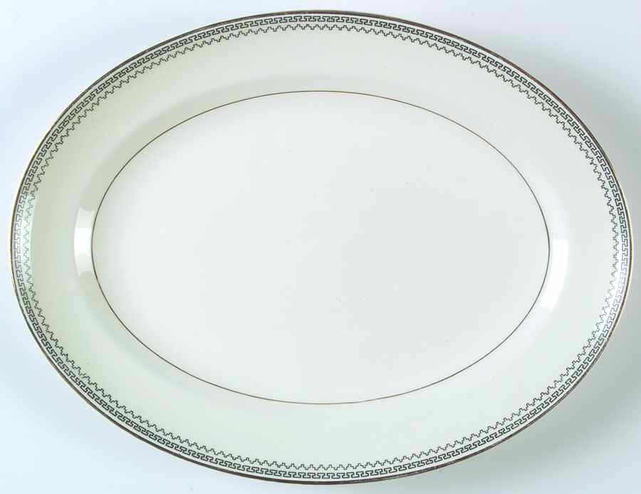 Arvilla 13" Oval Serving Platter by Pope Gosser-1