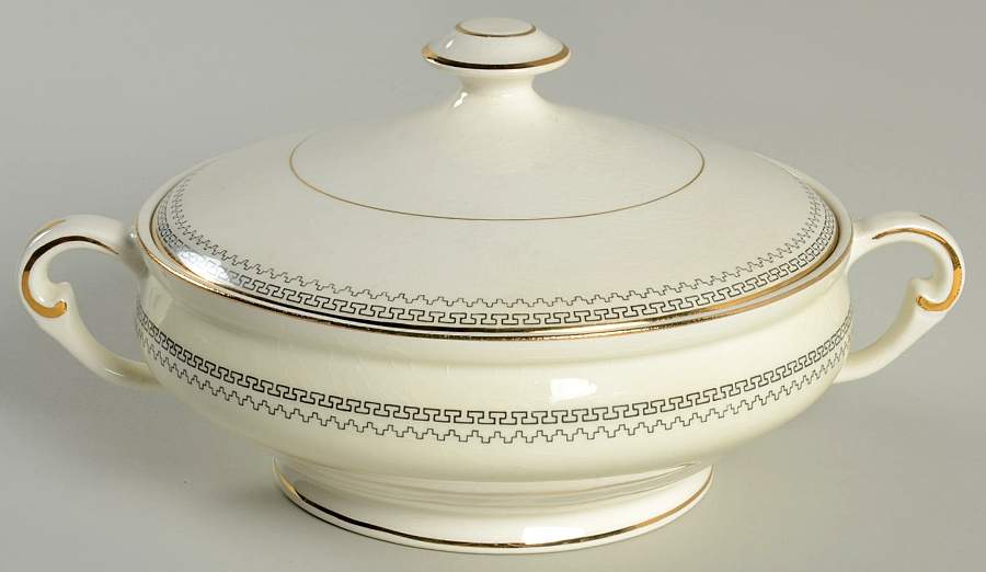 Arvilla Round Covered Vegetable by Pope Gosser-1