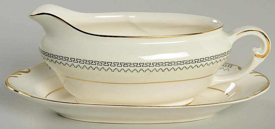 Arvilla Gravy Boat & Underplate/Relish by Pope Gosser-1
