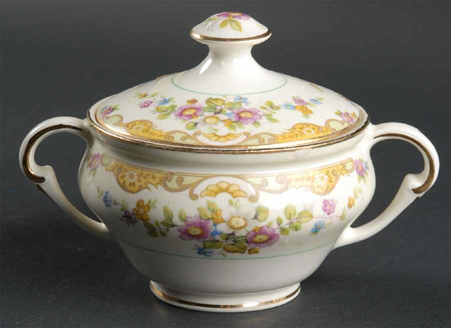 Audrey Sugar Bowl & Lid by Pope Gosser-1