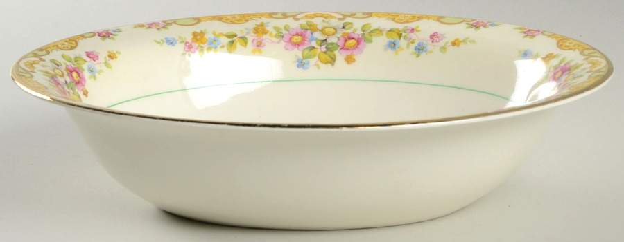 Audrey 9" Oval Vegetable Bowl by Pope Gosser-1