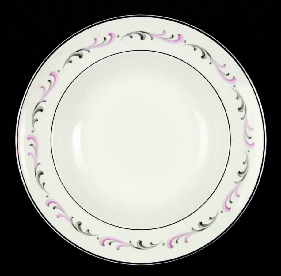 Baroque Rim Soup Bowl by Pope Gosser-1