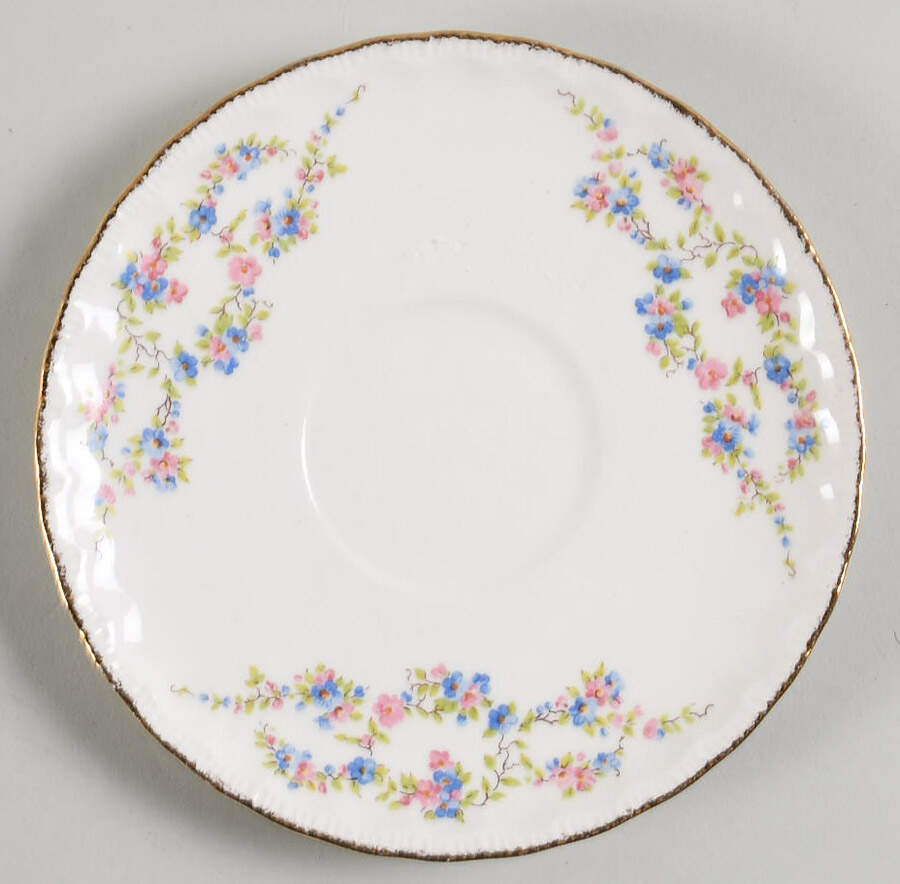 Blue Belle Saucer by Pope Gosser-1