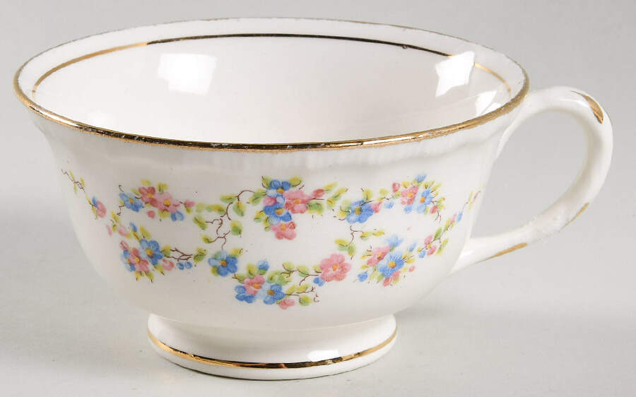 Blue Belle Footed Cup by Pope Gosser-1