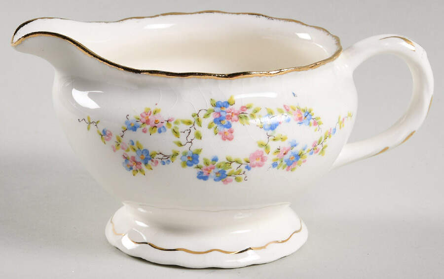 Blue Belle Creamer by Pope Gosser-1