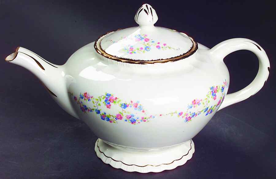 Blue Belle Teapot & Lid by Pope Gosser-1