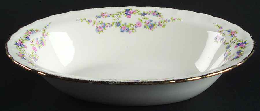 Blue Belle 9" Oval Vegetable Bowl by Pope Gosser-1