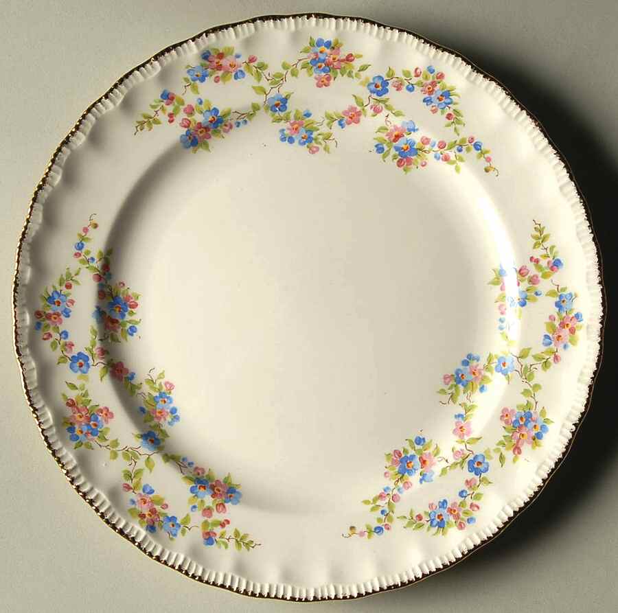 Blue Belle Salad Plate by Pope Gosser-1