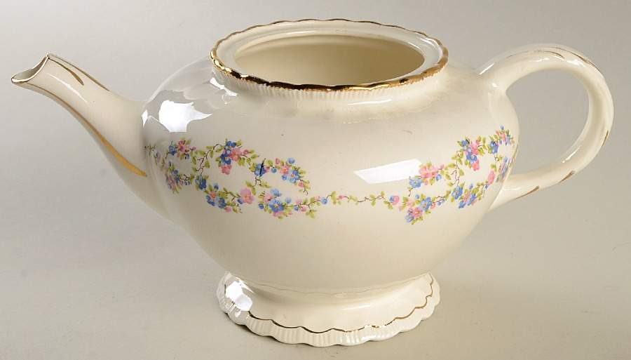 Blue Belle Teapot No Lid by Pope Gosser-1