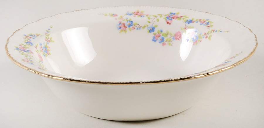 Blue Belle Rim Cereal Bowl by Pope Gosser-1