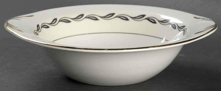 Black Laurel Lugged Cereal Bowl by Pope Gosser-1