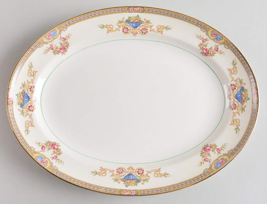 Carlyle 11" Oval Serving Platter by Pope Gosser-1