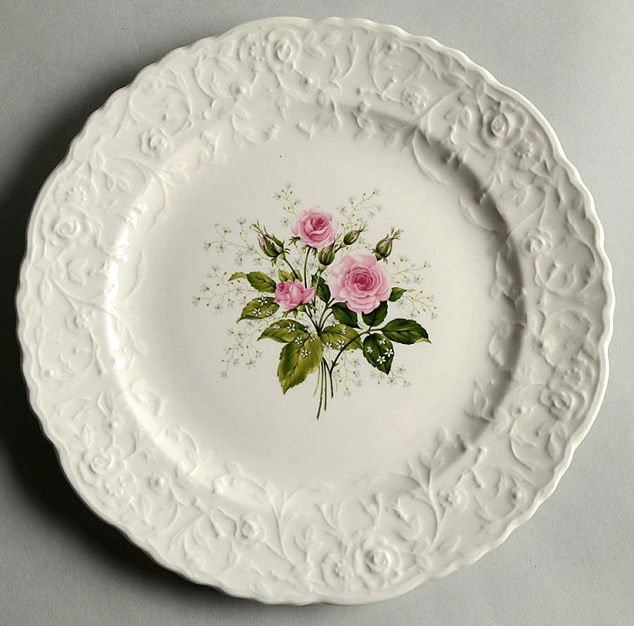 Cathay Rose Salad Plate by Pope Gosser-1