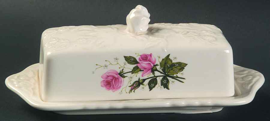 Cathay Rose 1/4 Lb Covered Butter by Pope Gosser-1