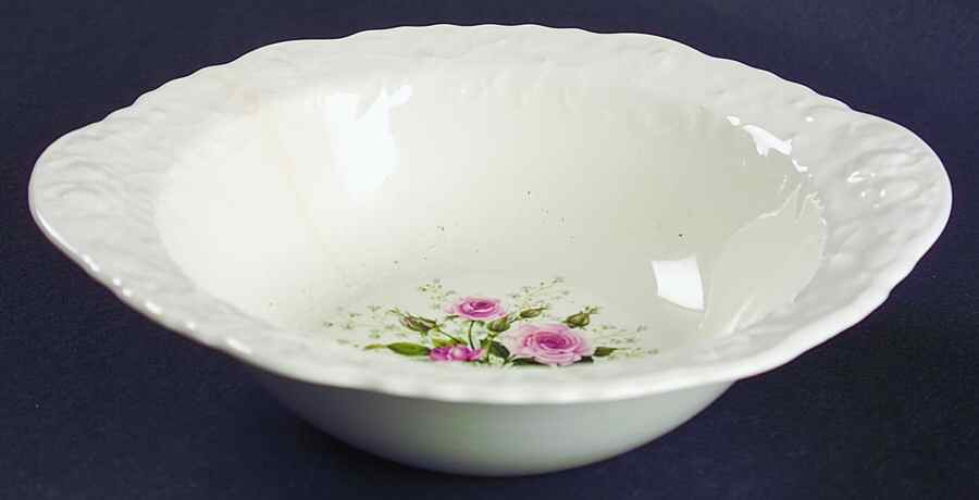 Cathay Rose Lugged Cereal Bowl by Pope Gosser-1