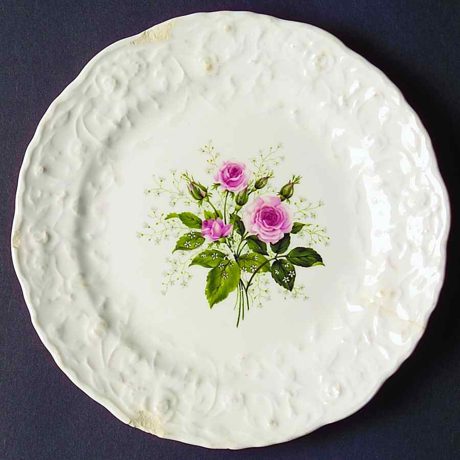 Cathay Rose Bread & Butter Plate by Pope Gosser-1
