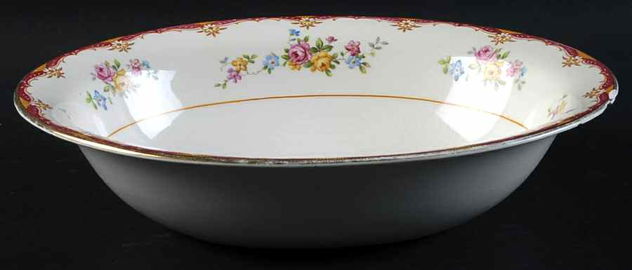 Cornwall 9" Oval Vegetable Bowl by Pope Gosser-1