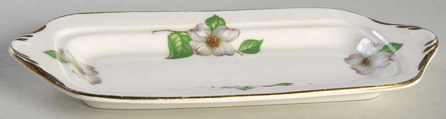 Dogwood (Shell Edge) 1/4 Lb Butter No Lid by Pope Gosser-1