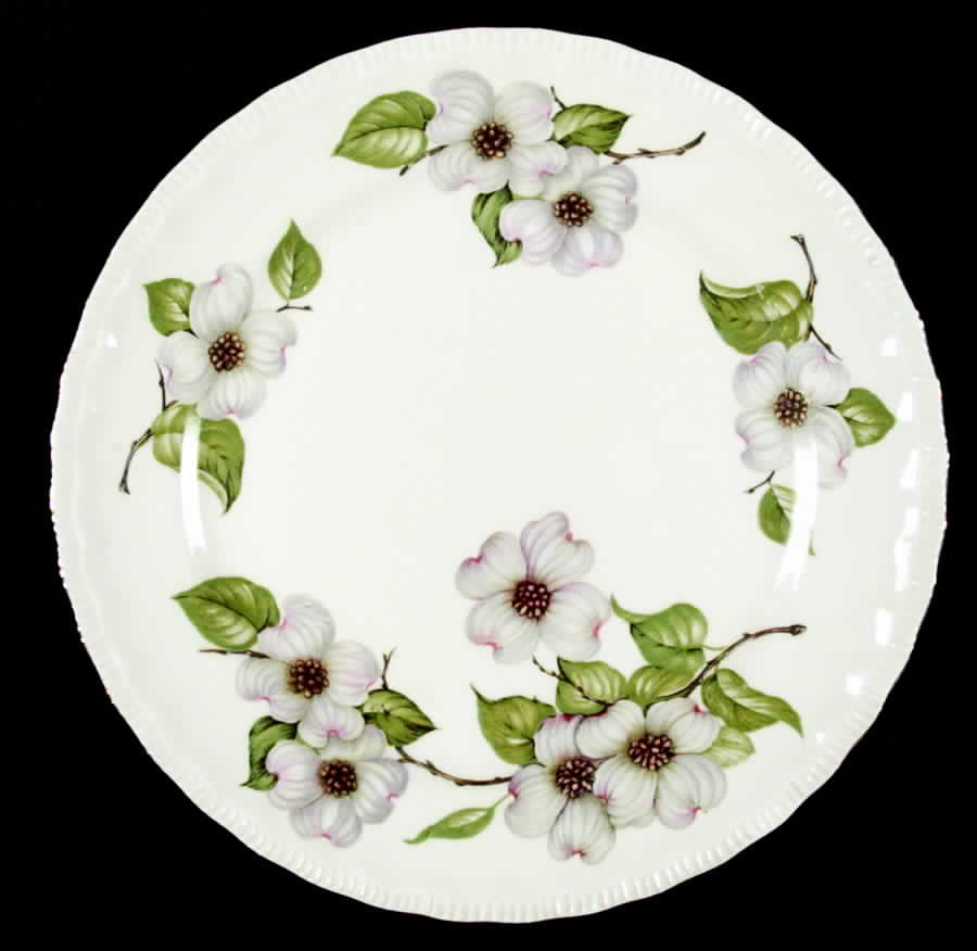 Dogwood (Shell Edge) Dinner Plate by Pope Gosser-1