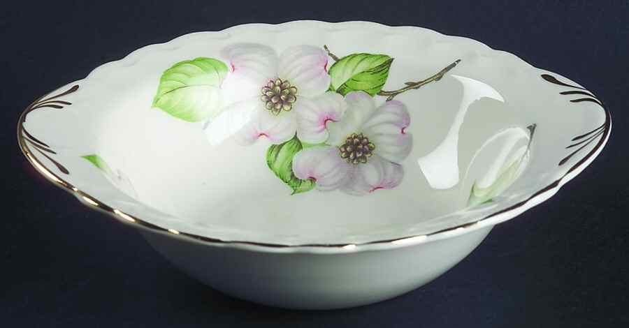 Dogwood (Shell Edge) Lugged Cereal Bowl by Pope Gosser-1